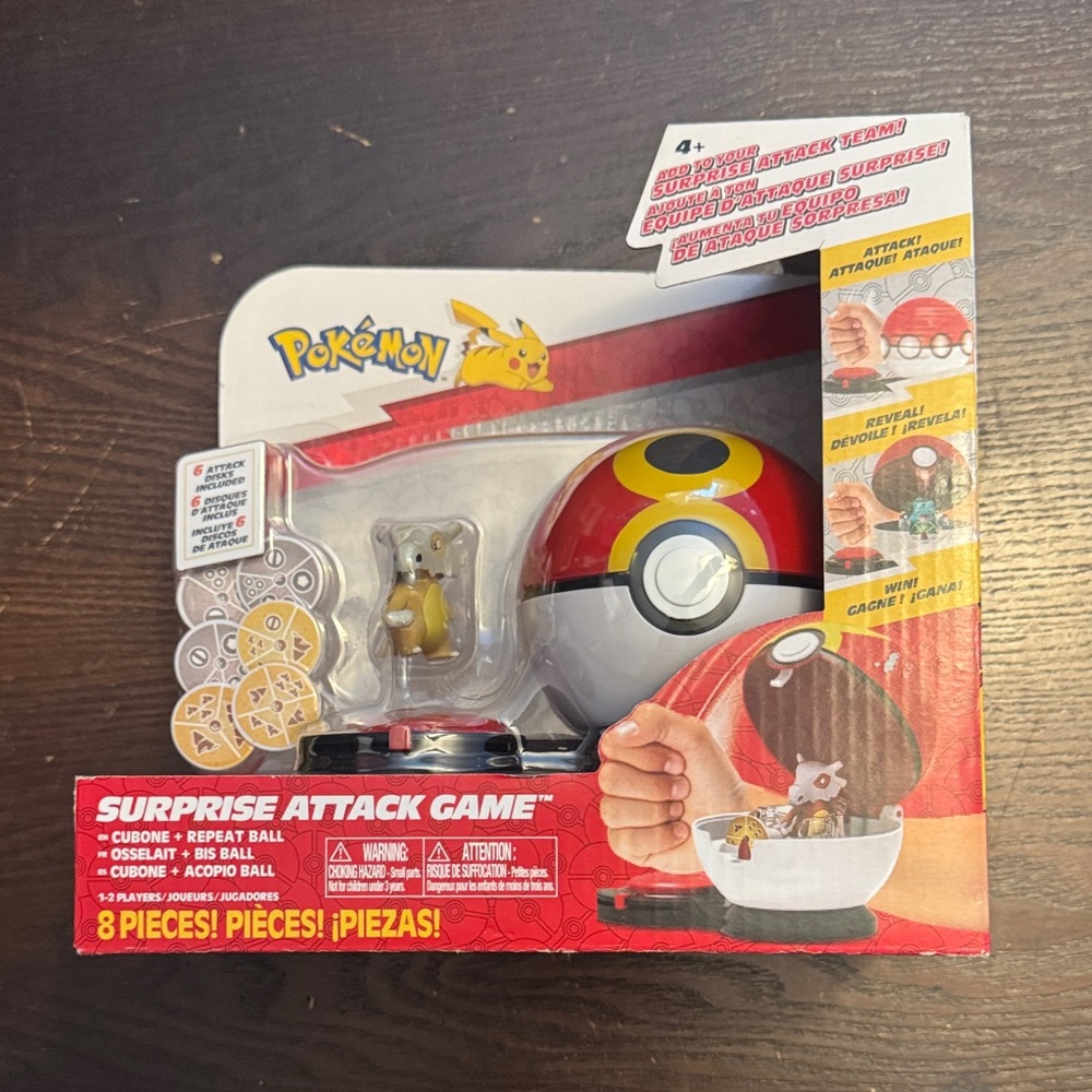 Pokemon Surprise Attack Game - cubone